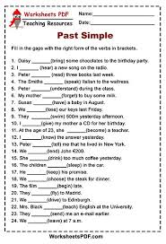 Past Simple Irregular Verbs English Grammar Worksheets English Grammar Verb Worksheets