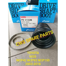 Universal split cv drive shaft boot kit by no dismantling needed inner + instruc. 5825 Japan Ohno Drive Shaft Boot Outer Toyota Vios Ncp42 Ncp93 Ncp150 Fb 2122m Shopee Malaysia