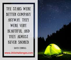 23 ways to make a camping trip really. 23 Camping Quotes From People Who Love It And Hate It 203challenges