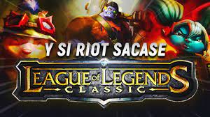 Jun 13, 2021 · hoy se ha anunciado guardians of the galaxy, el nuevo juego de eidos montreal que quiere demostrar que square enix puede hacer buenos juegos de superhéroes tras la decepción que provocó en los fans marvel's avengers. Y Si Riot Games Sacase League Of Legends Classic Youtube