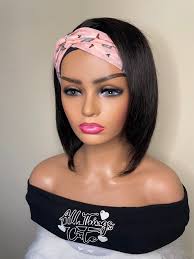Buy Straight- Headband Wig 100% Human Hair Online in India