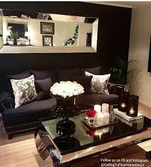 This will make the colour in the room reflected and will make it appear lighter. Living Room Ideas Black Couch Jihanshanum
