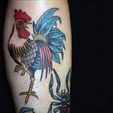 3u7ye by vintage tattoo flash. Traditional Boxing Rooster Tattoo Novocom Top