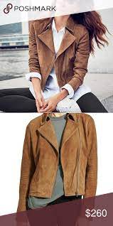 Athleta Helena Suede Lether Moto Jacket This Size Xs Suede Leather Helena Moto Jacket Made By Athleta Is Nwot It H Leather Moto Jacket Jackets Moto Jacket