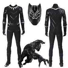 Black Panther Costume Captain America Civil War T Challa Suit Black Panther Costume Captain America Civil Captain America Civil War