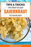 Should you rinse homemade sauerkraut before eating?