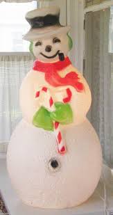 Vintage Christmas Frosty The Snowman Blow Mold Light Union Products Yard Decor Ebay Vintage Christmas Retro Christmas Vintage Christmas Ornaments