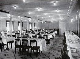 The egocentric james cameron uses remote cameras to go into the 1st class dining room of the titanic. Rms Titanic Interiors And Accommodation