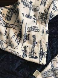 Bassinets are fitted to b747, b767, a380 and a330 aircraft. Vintage Airplane Minky Baby Blanket