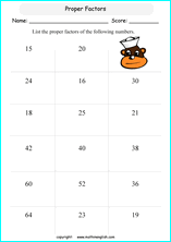 I am a starting at lcm and gcf worksheets. Free Printable Factor Multiples Factorization Prime Numbers Greatest Common Factor And Least Common Multiple Worksheets