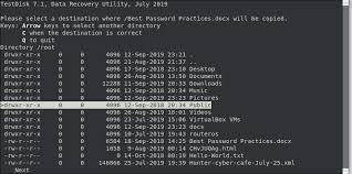 Select the storage device from which you want to retrieve the deleted photos. How To Recover Deleted Files Using Testdisk In Linux