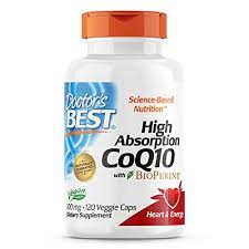 The best coq10 (coenzyme q10) supplementsfor 2020 on amazon!! Doctor S Best High Absorption Coq10 With Bioperine 100 Mg 120 Veggie Caps Amazon In Health Personal Care