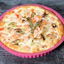 Quiche Sans Pate Au Brocoli Et Saumon Fume Recette Recette Quiche Pates Au Saumon Recette