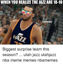 See, rate and share the best jazz memes, gifs and funny pics. When You Realize The Jazzare 18 10 Biggest Surprise Team This Season Utah Jazz Utahjazz Nba Meme Memes Nbamemes Meme On Me Me