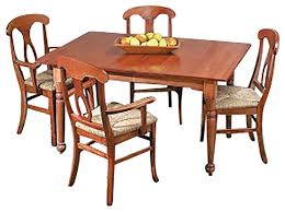 … and i want to update it. Dining Room Table Set Autumn Stain Hardwood Birch Table 56 Inch X 38 Inch Traditional Dining Tables By Renovator S Supply Houzz