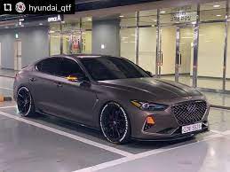 Korean Car Blog On Instagram Repostplus Hyundai_qtf - - - - - - Hyundai Genesis G70 Hyundai Genesis Sedan Cars Hyundai Cars
