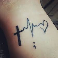 Pin By Dj Austin On Tatoos Tattoos Semicolon Tattoo Small Tattoos For Guys