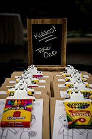 Coloring Sheets For Children At Daytime Brunch Wedding Wedding With Kids Kids Table Wedding Diy Wedding Reception