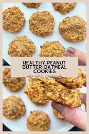 Healthy Peanut Butter Oatmeal Cookies Sammi Brondo Nyc Based Registered Dietitian Nutritionist Recipe Healthy Peanut Butter Oatmeal Cookies Peanut Butter Oatmeal Cookies Peanut Butter Recipes