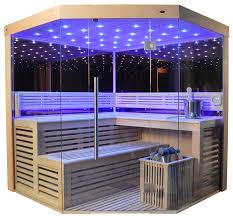 Sauna Ts 4013 A Lm Eco Ofen Spiegelwand 180x180 Cm Sauna Ideen Gartensauna Sauna