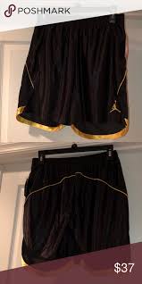 Black And Gold Nike Clothes Nike Air Jordan Boys Shorts Jordan Shorts Jordan Boys Boy Shorts
