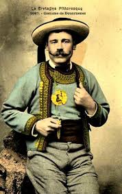 Costumes bretons : Kiz Glasiket, Gwenet, Kern , Leon, Treger (Bretagne)