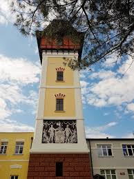 Feuerwehrturm Von Budweis Die Moldau Turm Bohmen