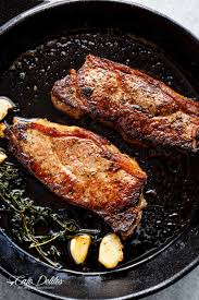 Pan Seared Garlic Butter Steak Amp Mushroom Cream Sauce Is A Perfect Dinner A Little Butter Adds Someth Steak Butter Steak And Mushrooms Garlic Butter Steak