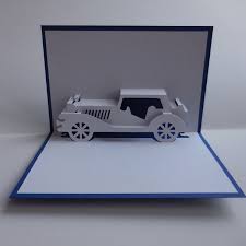 Tolle tipps und tricks zum basteln! Pop Up Karten Pop Up Karte Auto Ein Designerstuck Von Bastel Preussin Bei Dawanda Diy Geschenke Basteln Pop Up Karten Selbstgemachte Geschenke Mama