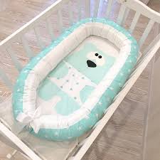 Babynest Transformer Turquois Stars Handmade Baby Nest Baby Nest Bed Co Sleeper Baby Travel Travel Cot Baby Baby Nest Bed Baby Nest Traveling With Baby