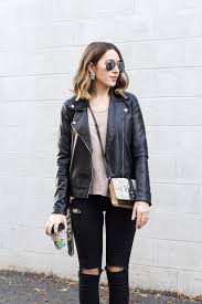 Street Style Outfit Elements Of Ellis Leather Jacket Jacket Outfits Leather Jacket Style