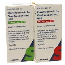 Image result for Clarithromycin