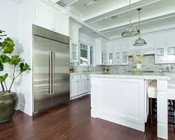 Coffered Ceiling Shaker Style Cabinets Cape Cod Style Kitchen At Densmore In Los Angeles By Boswell Cons Kitchen Kitchen Inspirations Shaker Style Cabinets