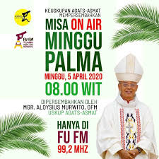 28 maret 2021 edisi baru lama minggu palma tahun b mazmur bait pengantar injil. Misa On Air Minggu Palma Di Pedalaman Papua Regional Liputan6 Com