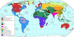 major world religions populations pie chart statistics list