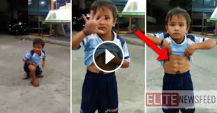 See more ideas about kid ink, ink, abs. 5 Year Old Kid Shows His 8 Pack Abs It S Surprising How He Got This