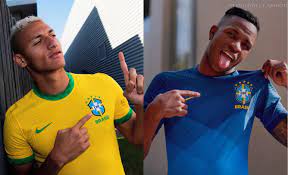 Fifa 21 brazil copa 2020. Brazil 2020 21 Nike Home And Away Kits Football Fashion