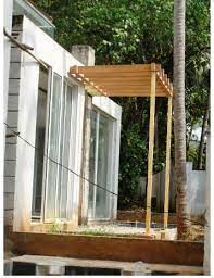 A pergola that is attached to your house can be a great addition; Security Pergolas Attached Wood Pergola Manufacturer From Thane