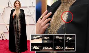 The point is, if i had known my own limitations i never would have taken the risk. Natalie Portman Wears Cape With Names Of Female Directors Snubbed By Oscars Upon Arrival At Awards Daily Mail Online