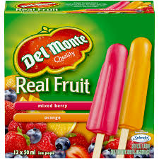 These vegan mango popsicles are made with 5 ingredients, take 15 minutes to make, are healthy, creamy, and delicious! Del Monte Mixed Berry Orange Ice Pops Nestle Canada