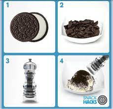 Diy Oreo Snack Hack Snack Hacks Food Food Hacks