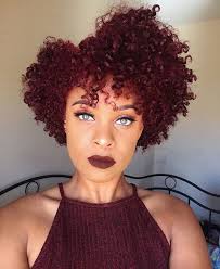 Welovenappyhair Korrynj Burgundy Natural Hair Tapered Natural Hair Short Natural Hair Styles