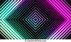 Cartridge glitch static stock video background in hd. Abstract Neon Background Of Hexagons Seamless Loopable 4k Animation Canstock