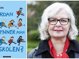 Anna Fiske følger førsteklassingene til skolen på mandag