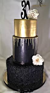 30th Birthday Black And Gold Cake Ideas Pin On Que Chorrea