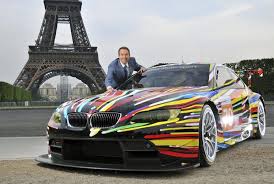 Bmw M3 Gt2 Art Car From Jeff Koons Bmwdrives Com Bmw Art Car Art Car Painting