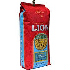 Amazon.com : Lion Coffee, Vanilla Macadamia Flavor, Light Roast, Whole  Bean, 24 Ounce Bag : Roasted Coffee Beans : Grocery & Gourmet Food