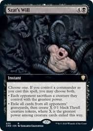 The abomination of llanowar is a horror elf formed by living and dead bodies of elves, who terrorizes the forest of llanowar in dominaria. Szat S Will Extended Art Commander Legends Card Oasis