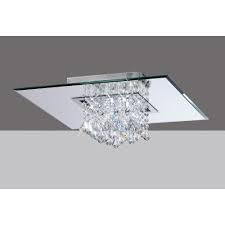 With a ceiling light from ikea, you can light a room with style. Diyas Starda Semi Flush Crystal Ceiling Light Polished Chrome
