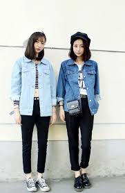 Black Blazer With Jeans For Girls Inspiration 2 Black Jeans Denim Jacket White Top Fashion Korean Fashion Korean Street Fashion